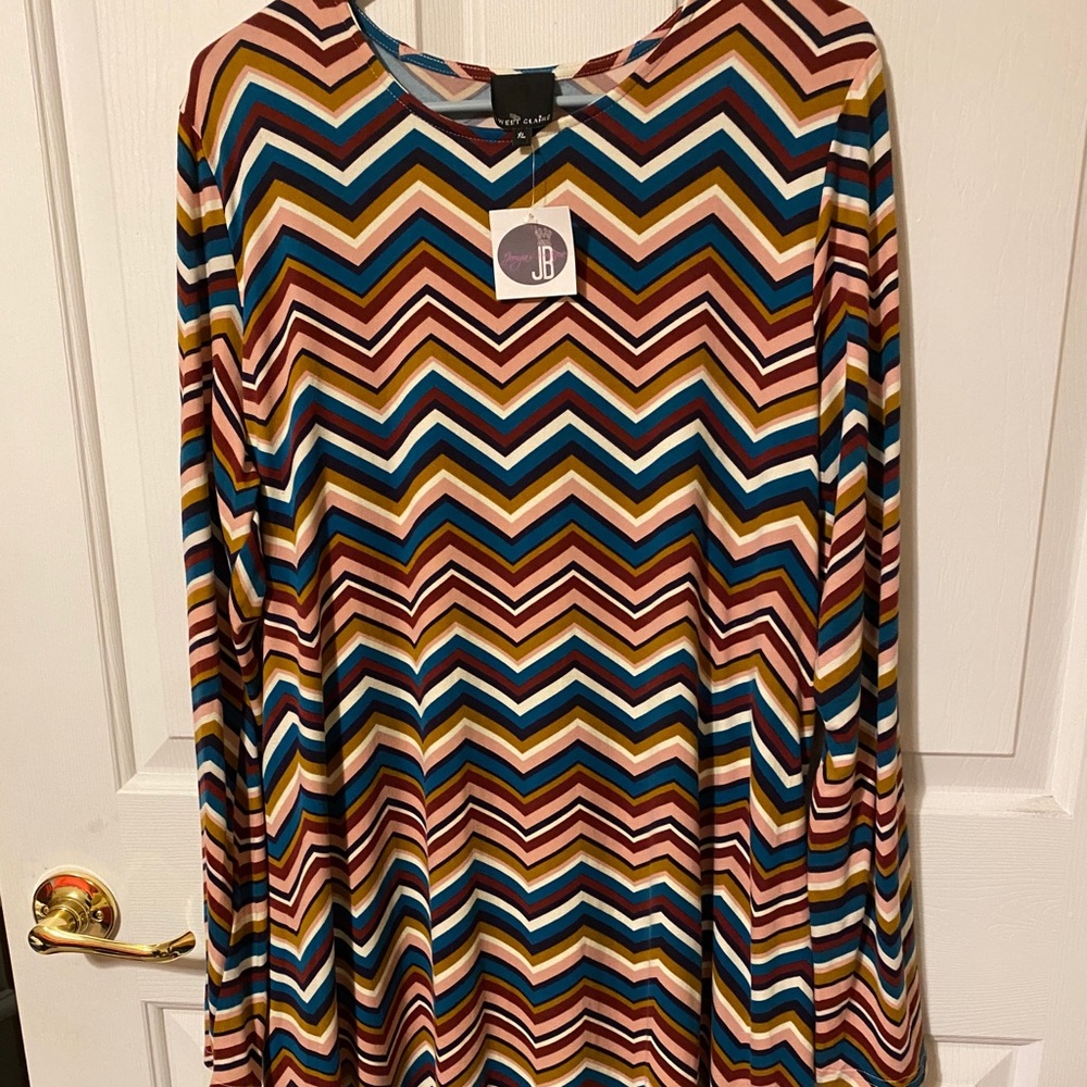 “Sweet Claire” NWT beautiful,colorful super soft dress!